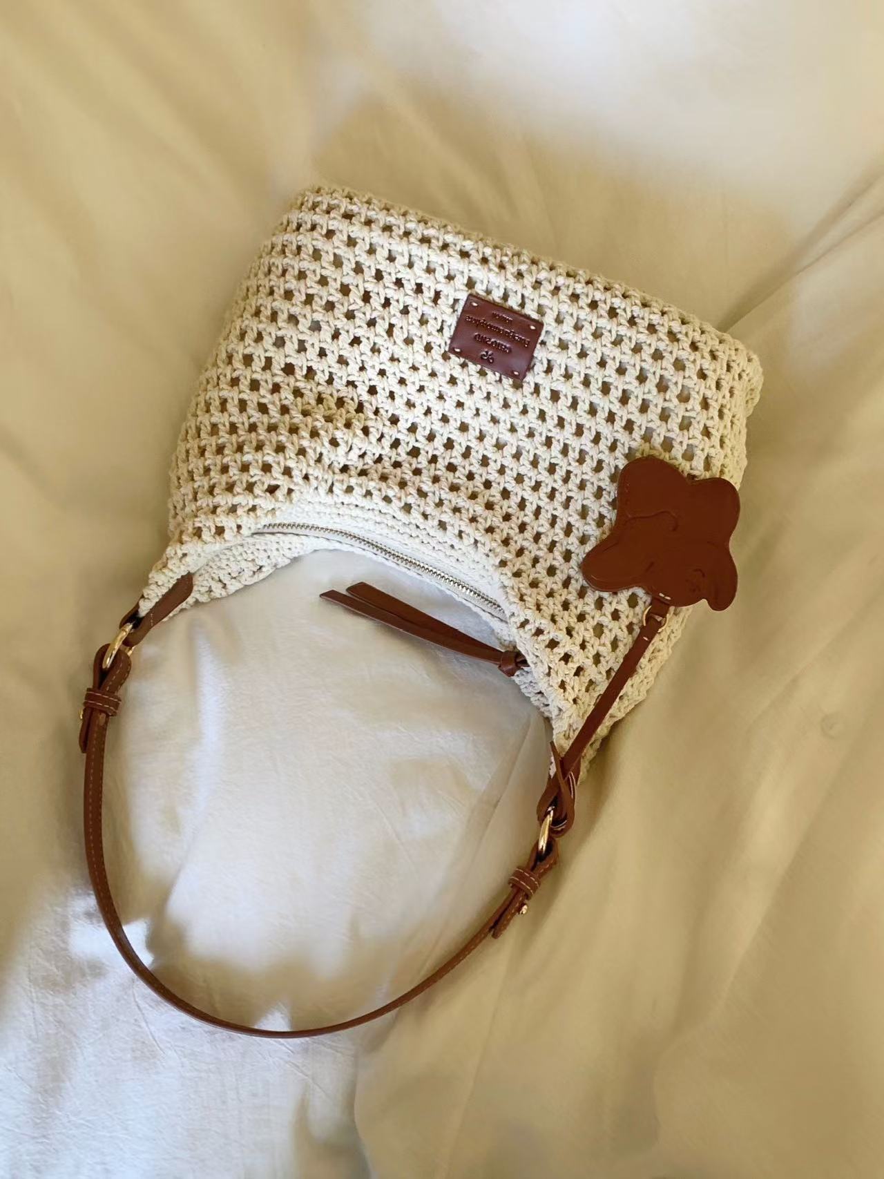 Évasion Bohème – Sac Bandoulière Tressé