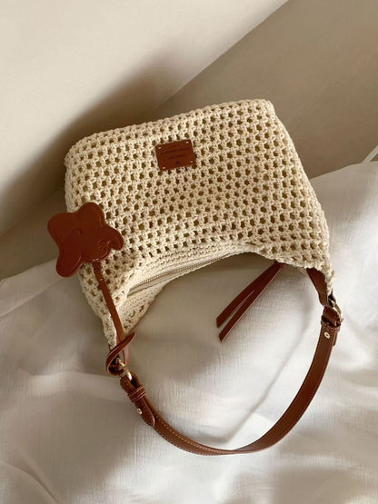 Évasion Bohème – Sac Bandoulière Tressé