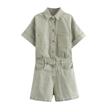 Combishort Casual Chic à Poches™