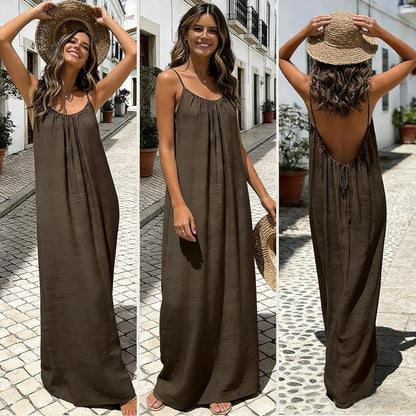 Robe Longue Plissée Élégance™