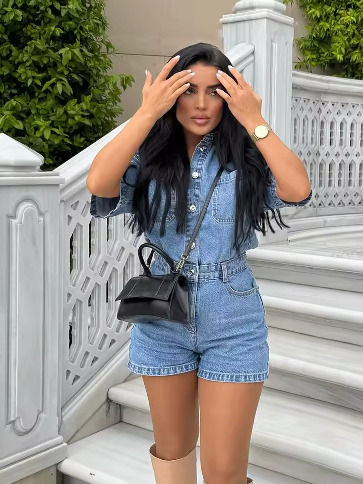 Combishort Casual Chic à Poches™