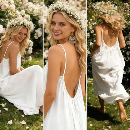 Robe Longue Plissée Élégance™